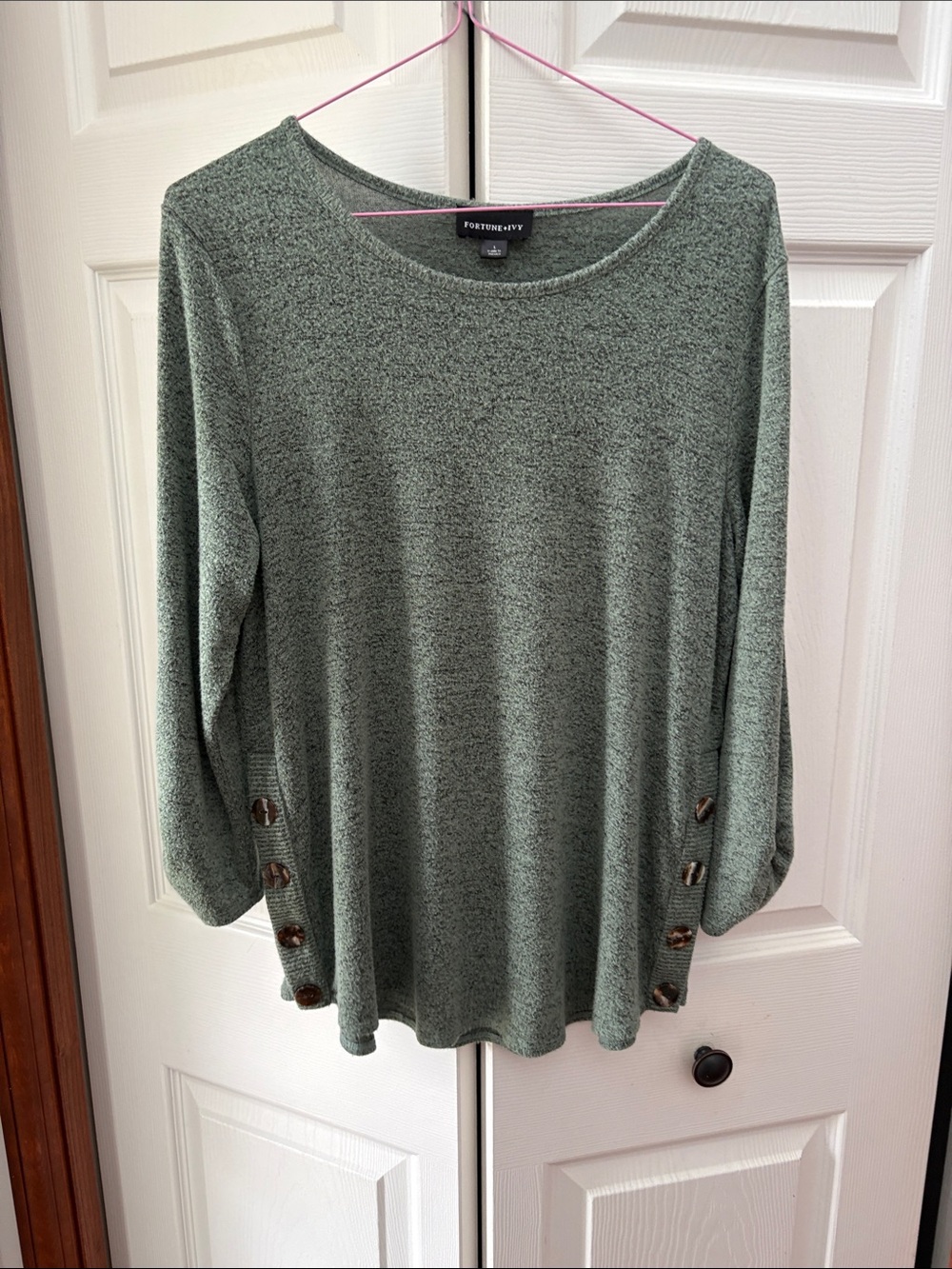 Fortune & Ivy tunic sweater